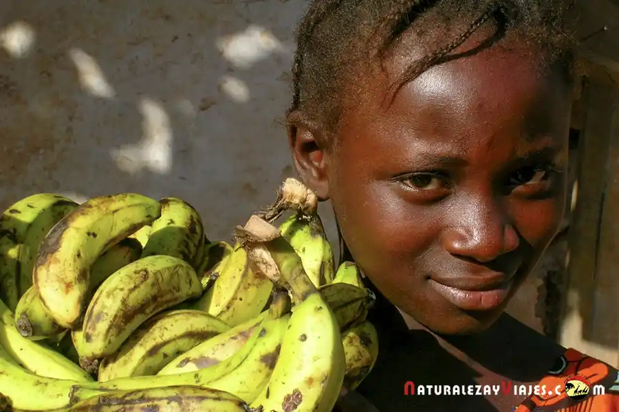 Niña en Gambia