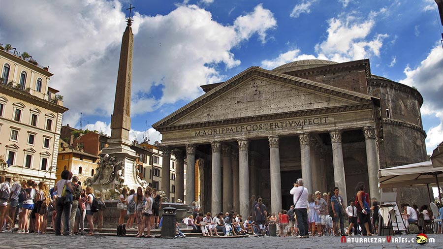 Panteón de Agripa, Que ver en Italia