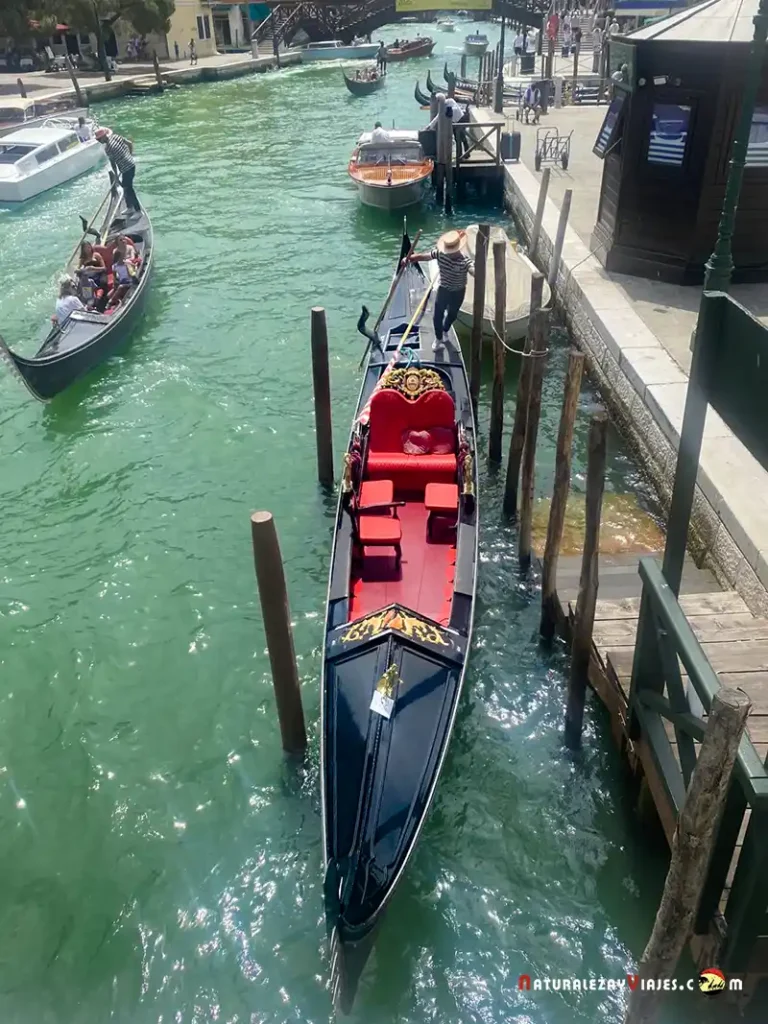 Góndola en Venecia