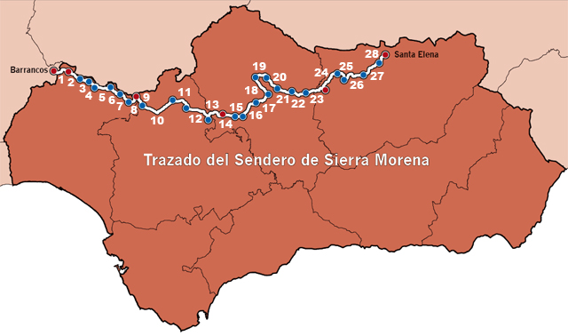 Sendero GR-48 Sierra Morena
