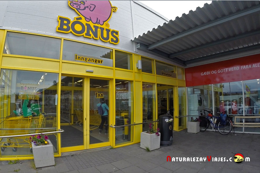 Supermercado Bonus en Islandia
