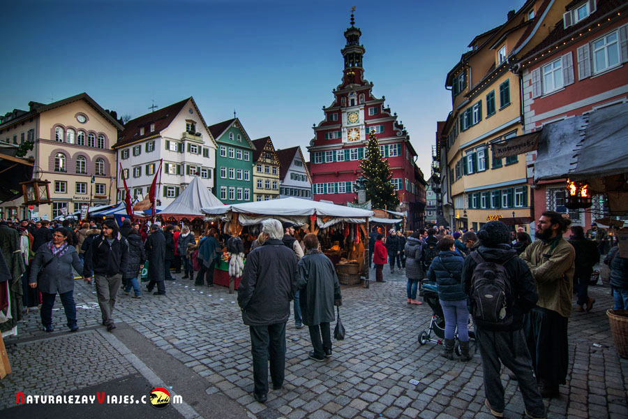 Mercado de navidad de Esslingen am Neckar" 
