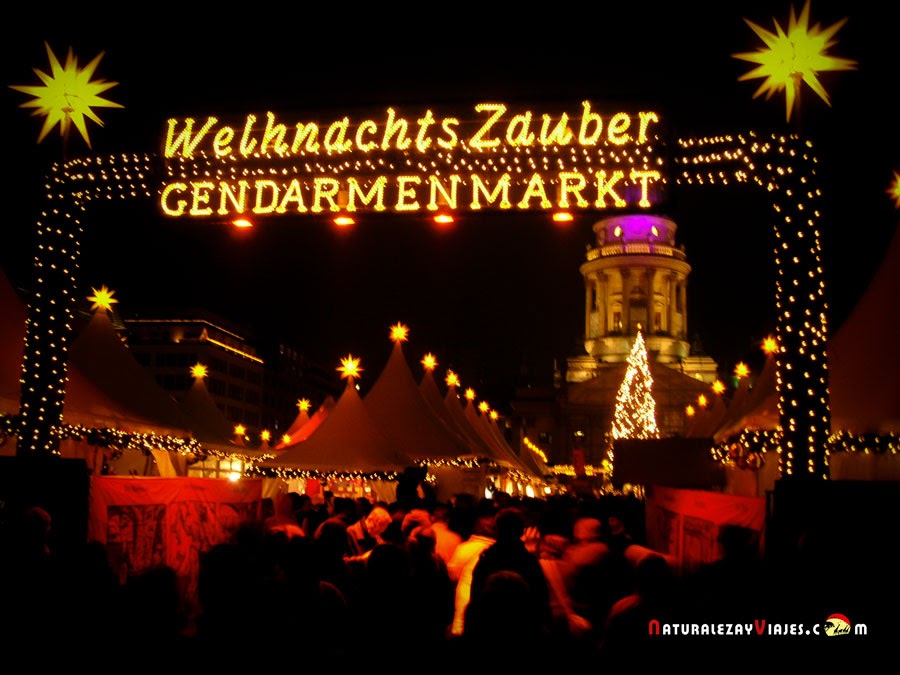 Mercado de Navidad Gendarmenmarkt en Berlín