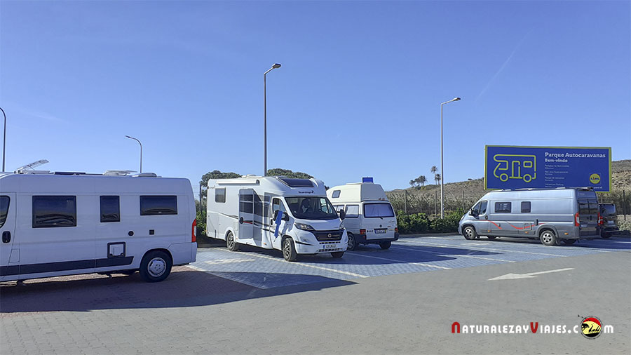 dormir y aparcar camper Algarve