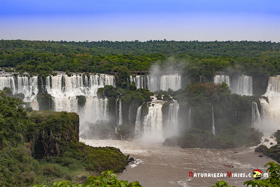 Cataratas del Iguazú, Ruta por Argentina