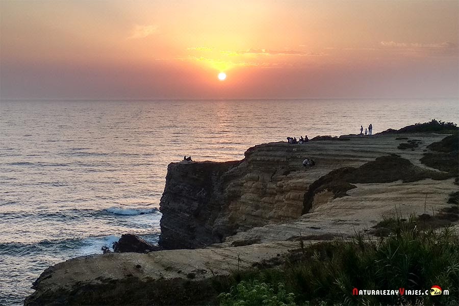 Atardecer en la escapada romántica al Alentejo