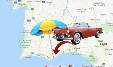 Playas bonitas del Algarve cerca de Huelva