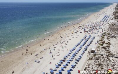 Playa del Barril, una de las playas más bonitas del Algarve (Portugal)