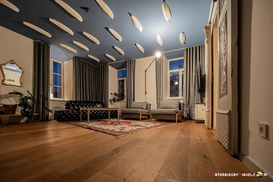 Salón del apartamento de Liubliana