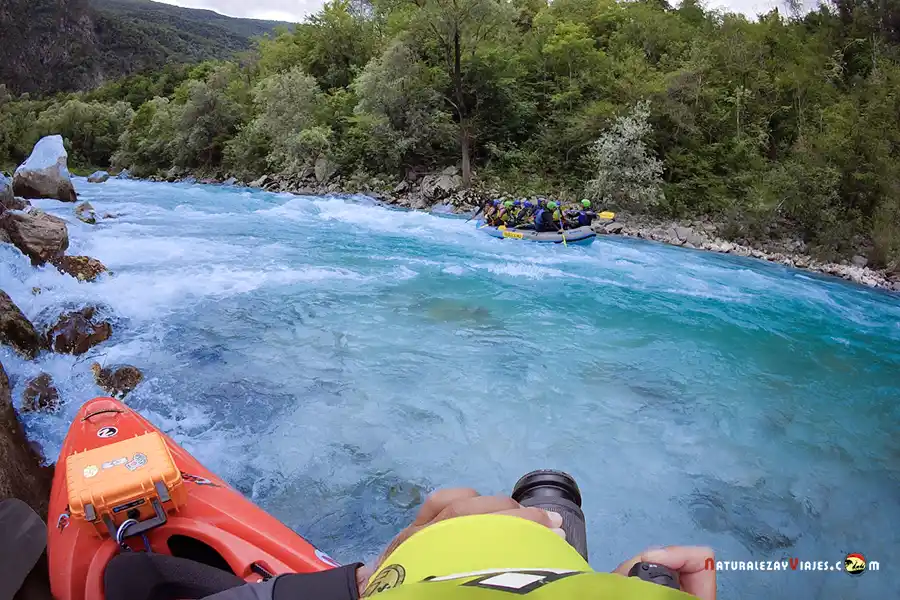 Fotógrafo de rafting