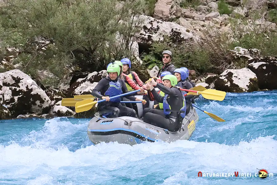 Rafting Río Soča Eslovenia