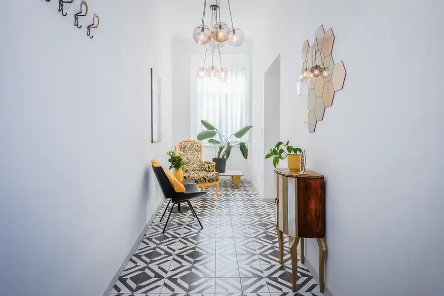 Recibidor de los apartamentos Tromostovje