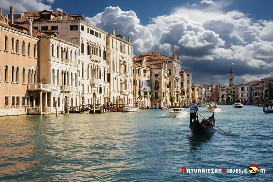 Gran Canal de Venecia, Italia