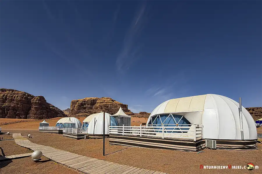 Burbujas desierto Wadi Rum