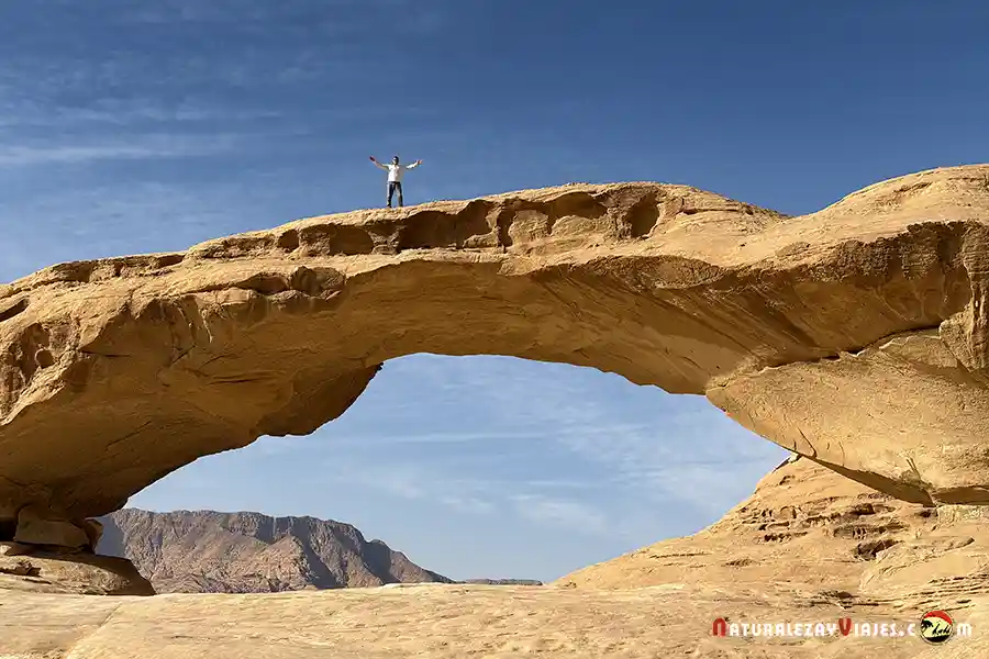 Arco Puente Wadi Rum Jordania