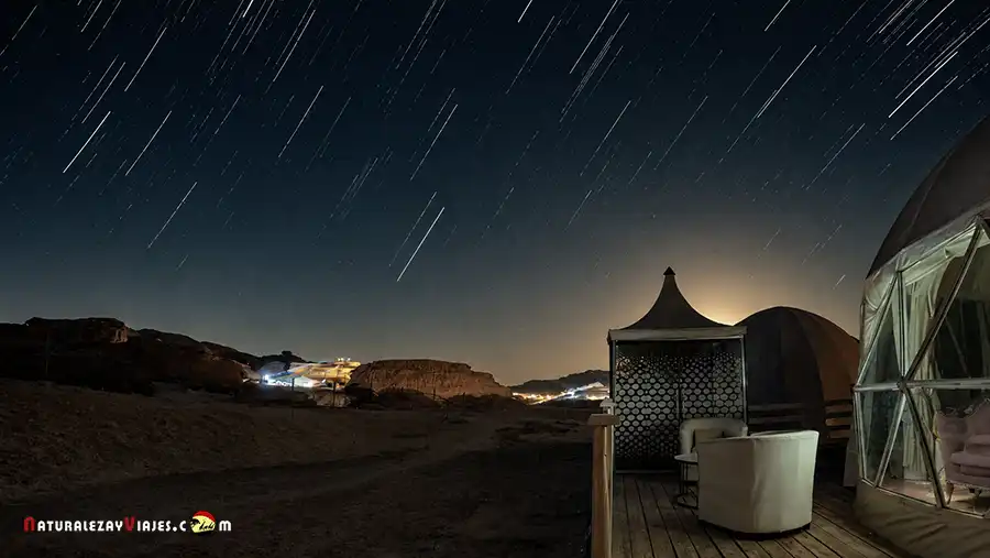 Estrellas en Wadi Rum
