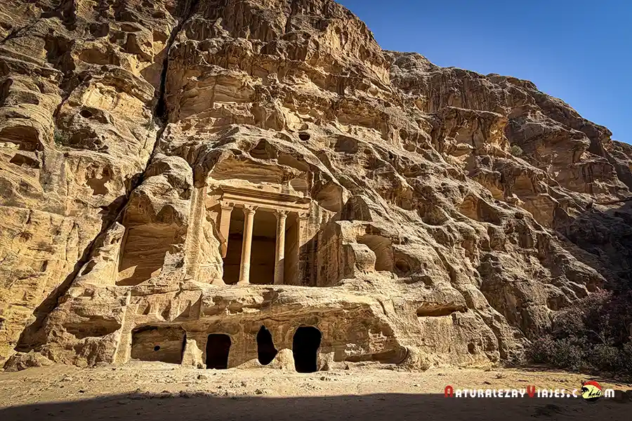 Pequeña Petra en Jordania