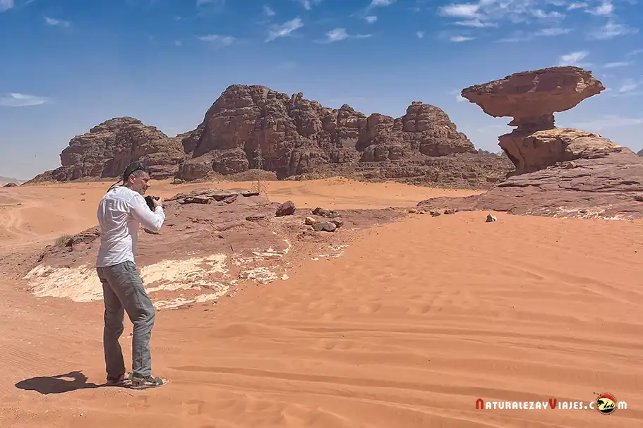 Seta desierto Wadi Rum