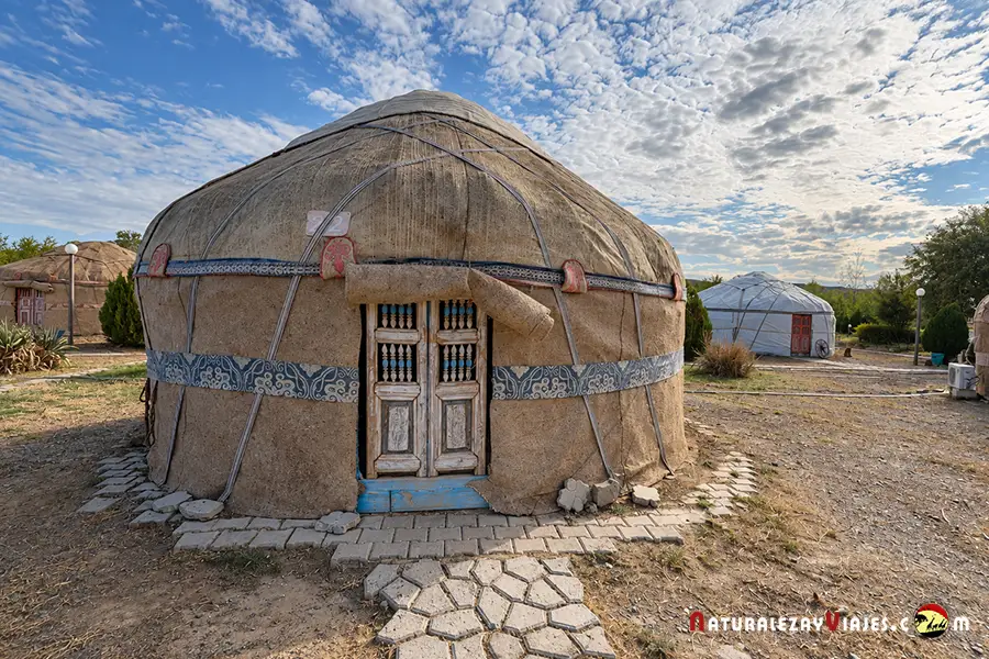Yurt en Kazajistán