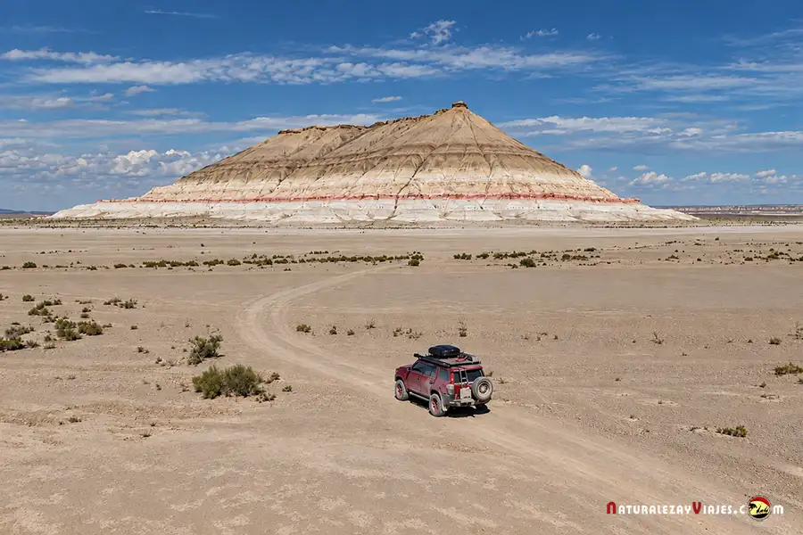 Montaña Bokty en Kazajistán