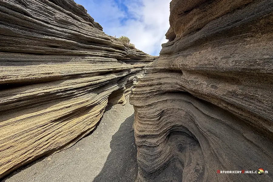 Grietas de Montaña Blanca en Lanzarote
